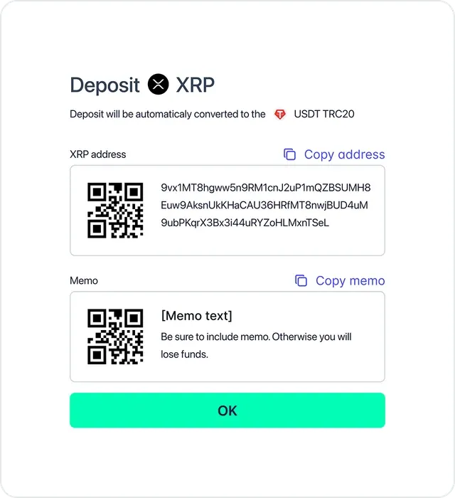 Share deposit details