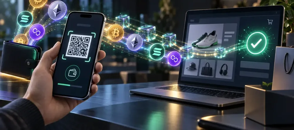 Webhooks connect confirmed crypto payments with orders, subscriptions, and automated business actions.