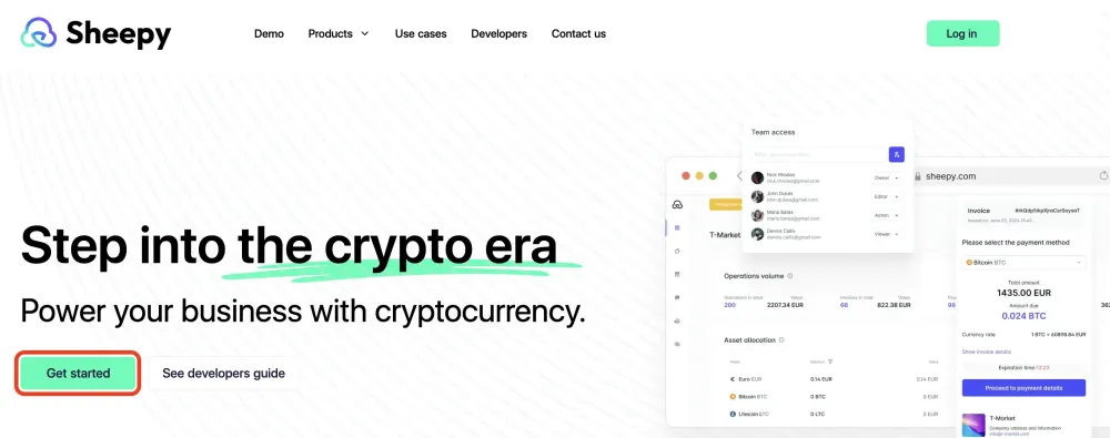 How to create Sheepy account guide