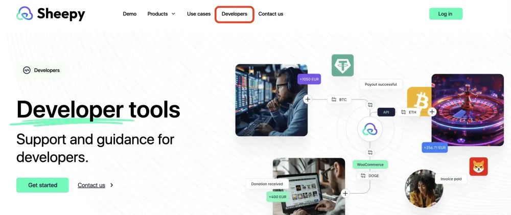 Sheepy API integration guide Developers tools